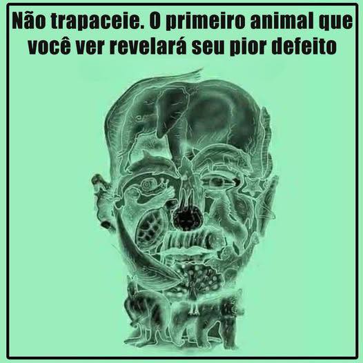 O primeiro animal que você avistar nesta imagem revela o seu “pior defeito”