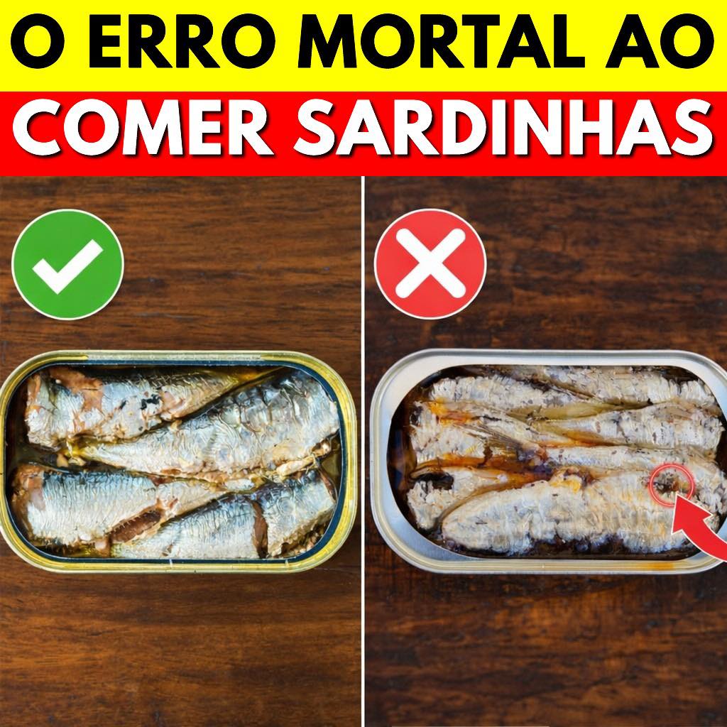 Antes de abrir outra lata de sardinhas, confira isto!
