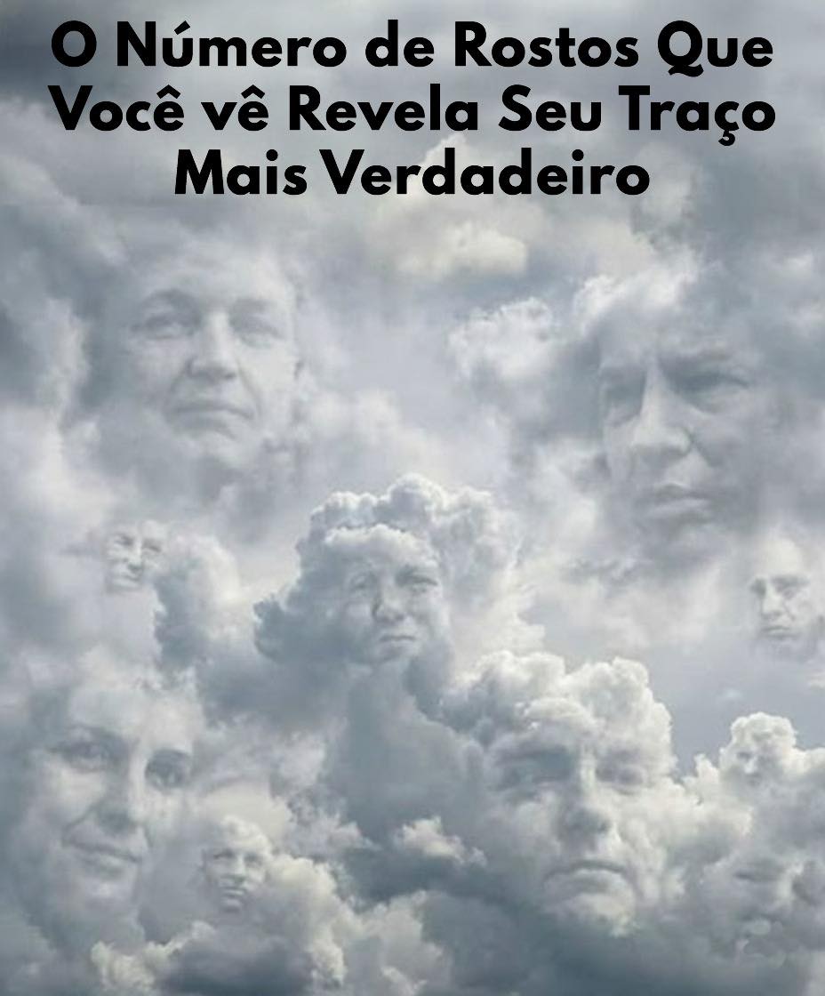 O número de rostos que você vê pode revelar algo essencial sobre você